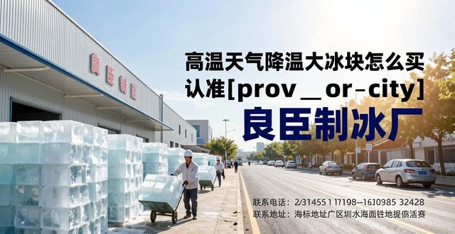 高温天气降温大冰块怎么买 认准厦门良臣制冰厂