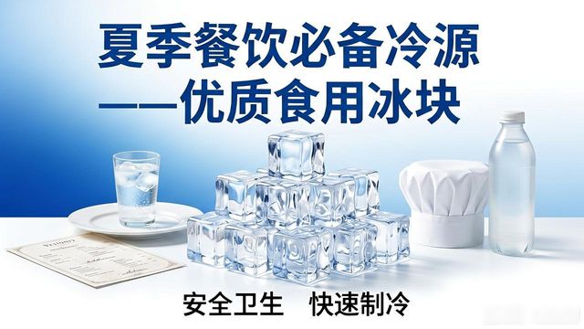 厦门食用冰块销售，夏季餐饮必备的冷源选择